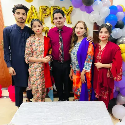 Pastor John Mushtaq & family